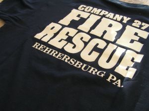 Feuerwehr Shirt der Keystone Fire Company in Pennsylvania