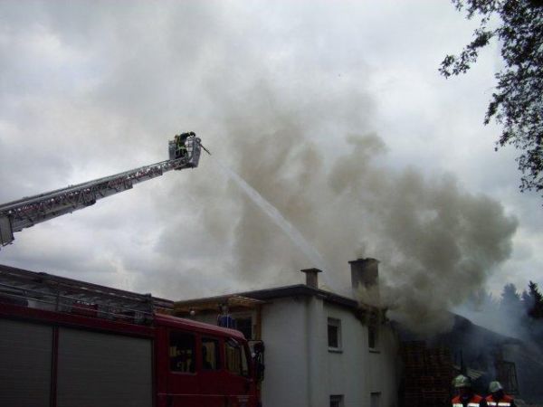 Brand Sägewerk