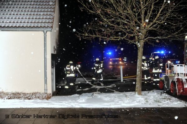 Großbrand Tiefgaragef