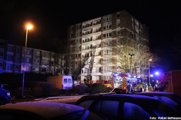 Brand Hochhaus