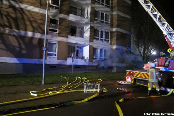 Brand Hochhaus