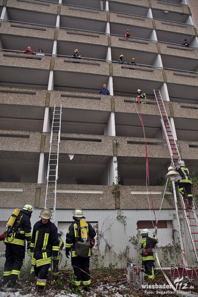 Großübung THW und Feuerwehr