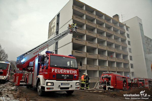 Großübung THW und Feuerwehr