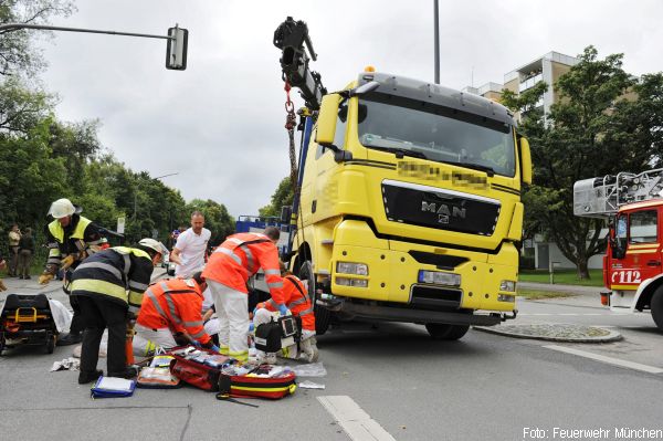 LKW Unfall München