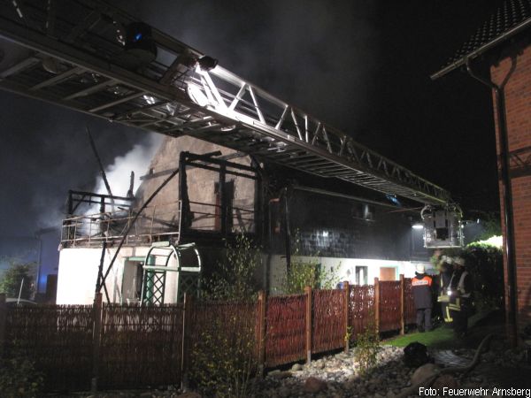 Wohnhaus Vollbrand