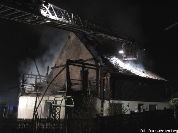 Wohnhaus Vollbrand