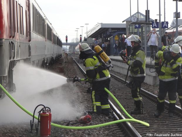 Brand Bahn Zug