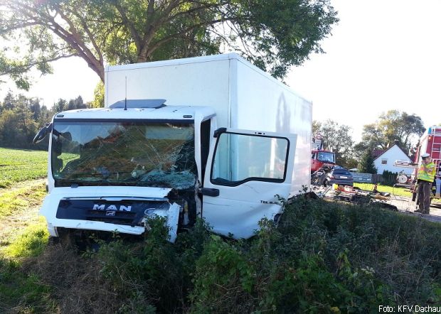 Tödlicher Verkehrsunfall Lkw