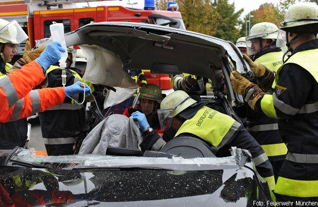 Dach entfernen Verkehrsunfall