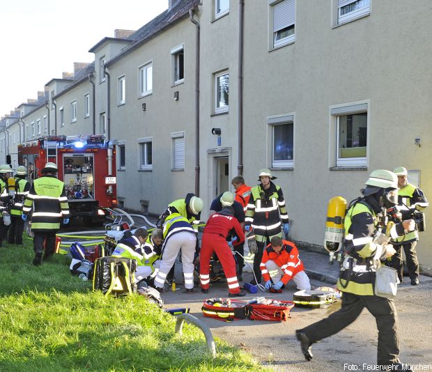 Wohnungsbrand München Person