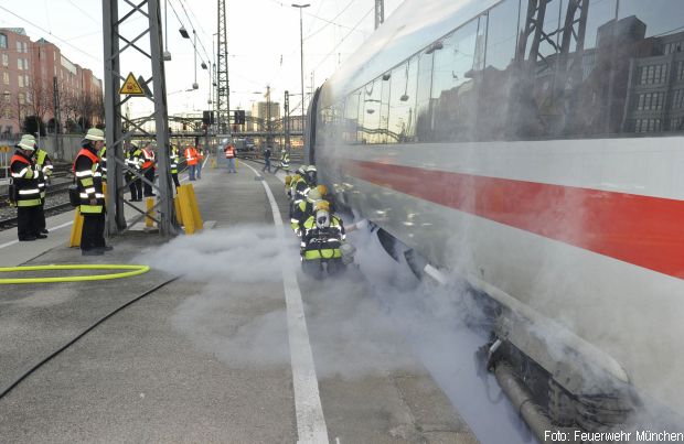 Brand ICE Feuerwehr