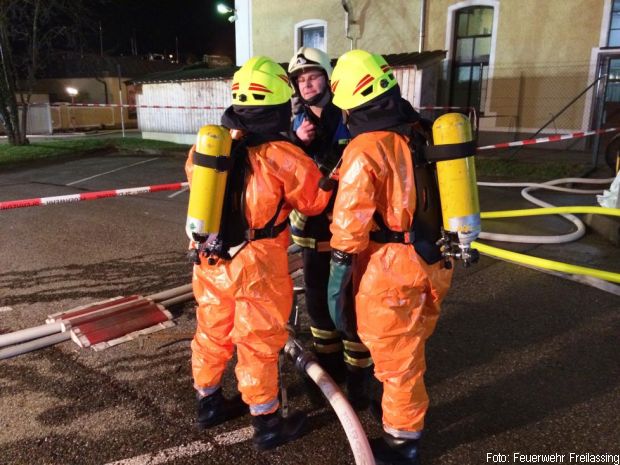 Salpetersäure Gefahrgut Feuerwehr