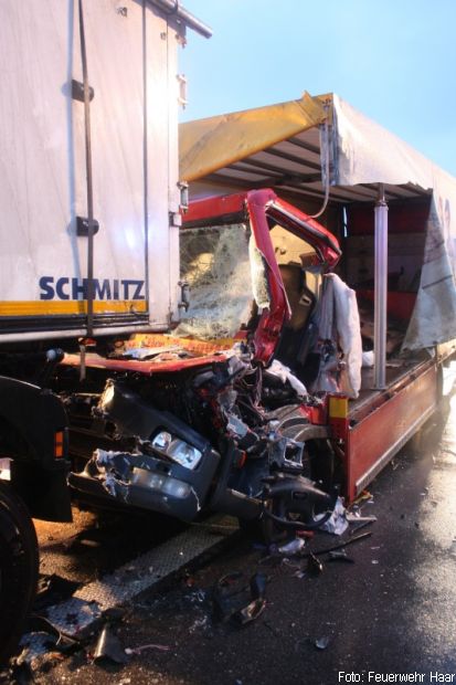 Lkw Unfall Autobahn