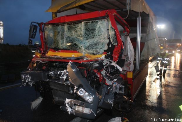 Lkw Unfall Autobahn