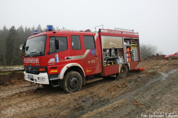 Tiefbauunfall Immendingen