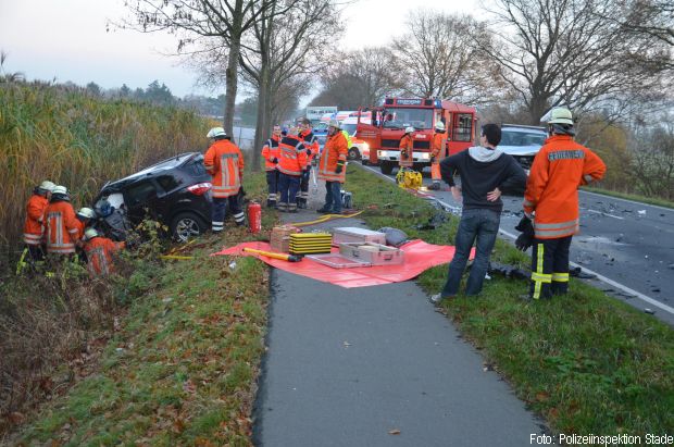 Platz Verkehrsunfall Rettungsdienst