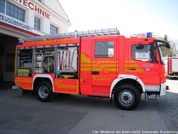 Fahrzeugförderung Feuerwehr Brandenburg