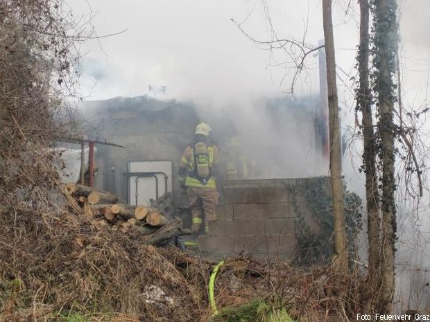 Explosionen Brand Einfamilienhaus