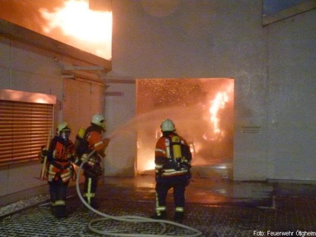 Druckerei Großbrand Millionen