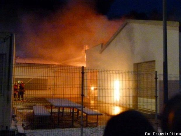 Druckerei Großbrand Millionen