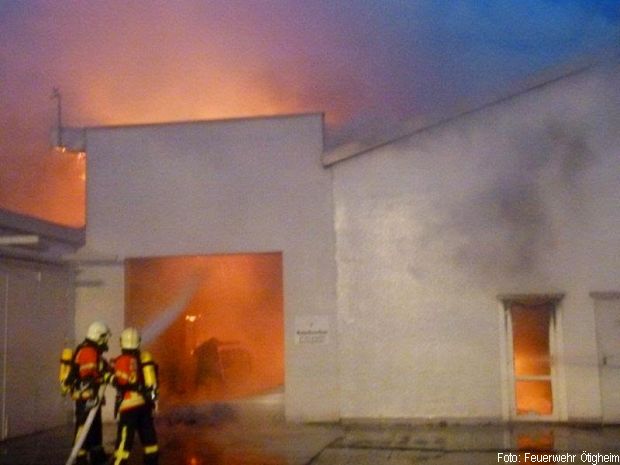 Druckerei Großbrand Millionen