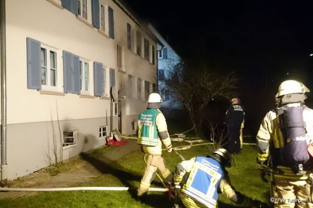 Kellerbrand Tuttlingen Feuerwehr