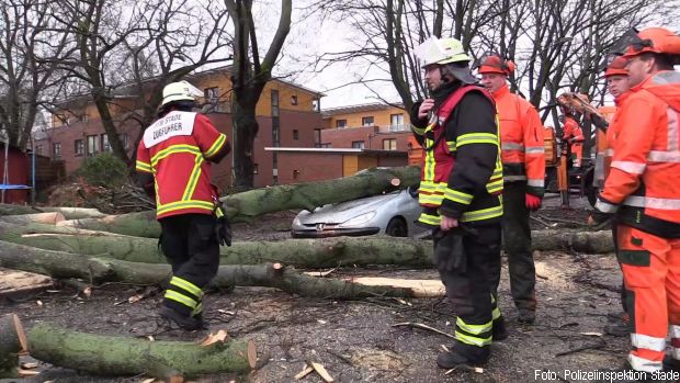 Sturmeinsatz Unwetter Feuerwehr