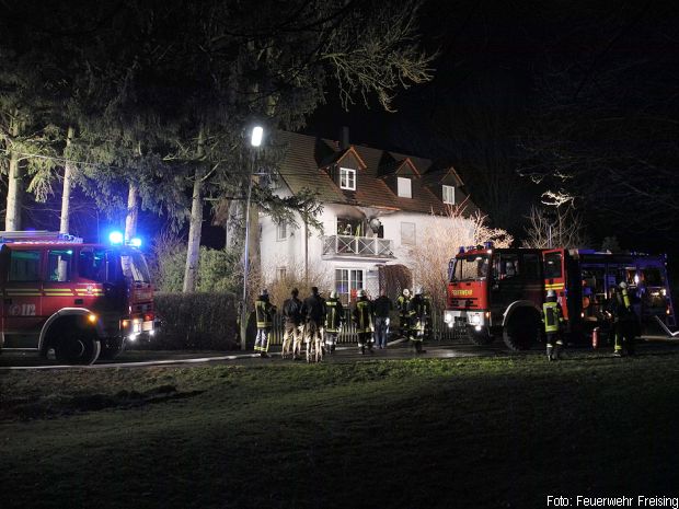 Brand Balkon Freising