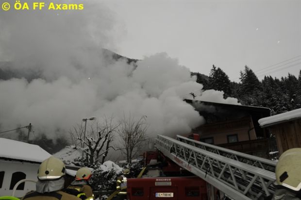 Mehrfamilienhaus Brand Österreich