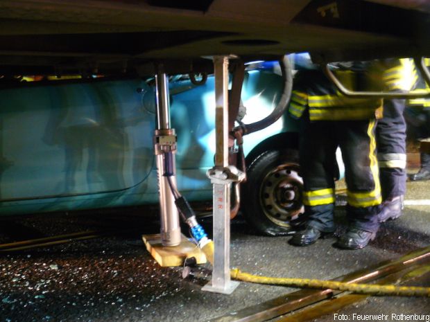 Unfall Zug Auto