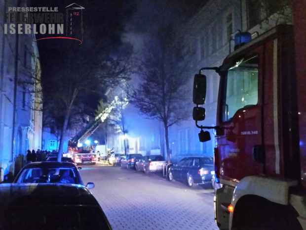 Fluchtweg abgeschnitten Brand