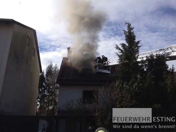 Rauchfarbe Innenangriff Brand