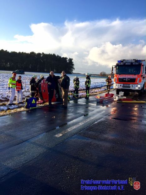 Stab-Fast Unfall Feuerwehr