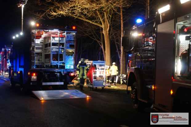 Verkehrsunfall Feuerwehr Celle