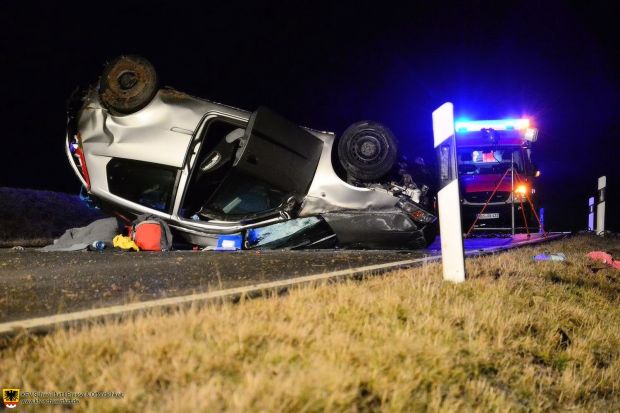 Personensuche Unfall Feuerwehr