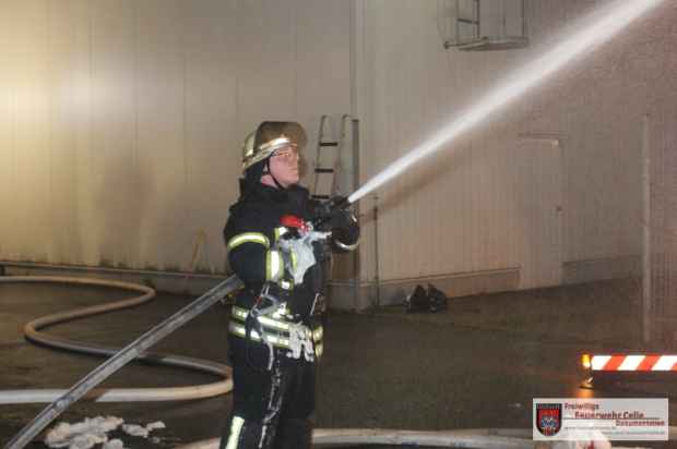 Dachstuhlbrand Vollbrand Celle