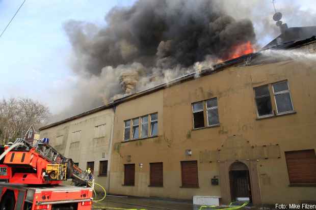 Durchzündung Großbrand Essen