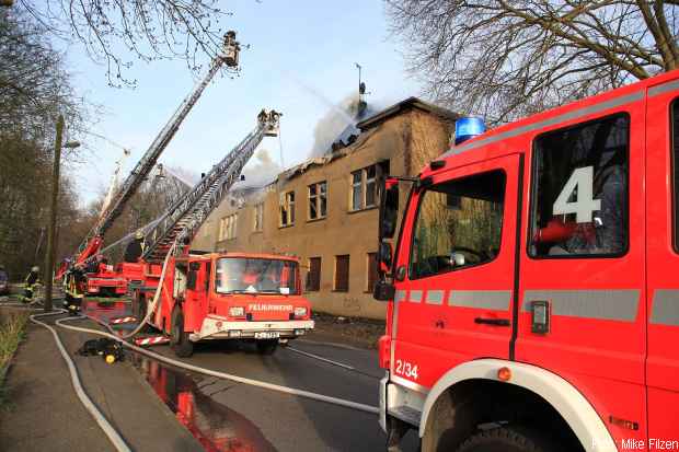 Durchzündung Großbrand Essen