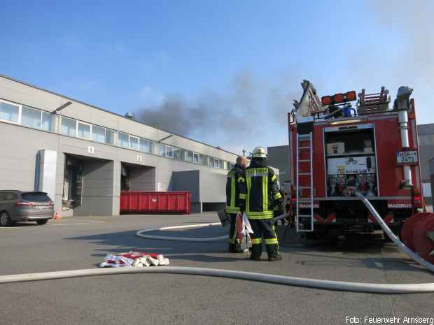 Brandeinsatz Gefahrguteinsatz Feuerwehr