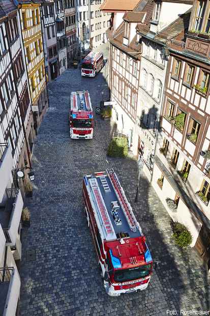 Löschfahrzeuge Berufsfeuerwehr Nürnberg