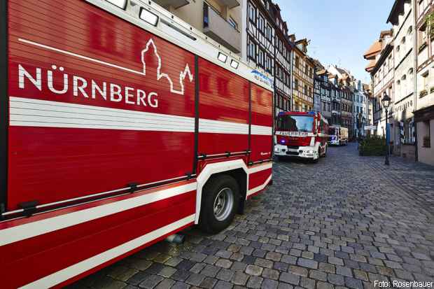 Löschfahrzeuge Berufsfeuerwehr Nürnberg