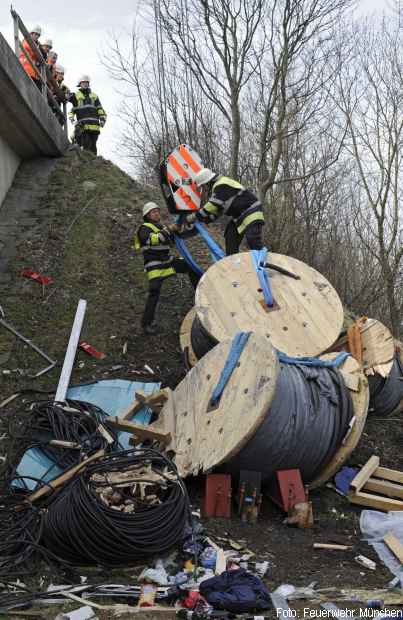 LKW Unfall Feuerwehrkan