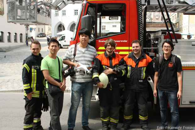 Drohne Feuerwehr Freising