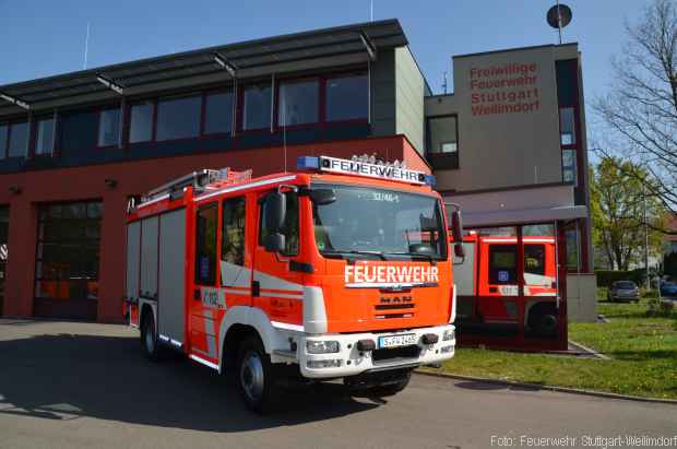 Hilfeleistungslöschfahrzeug Feuerwehr Stuttgart
